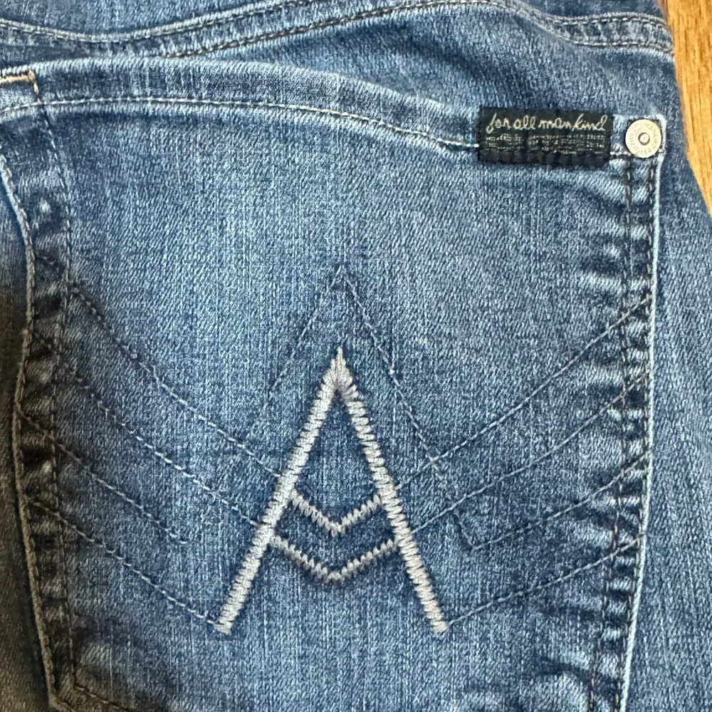 7 For‎ All Mankind Men's Dark Blue Bootcut Jeans
